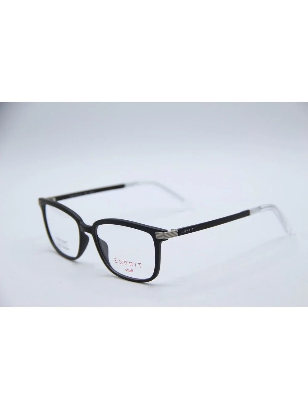 Esprit Et17583 Color-538 Black Clear Authentic Eyeglasses 49-15-135